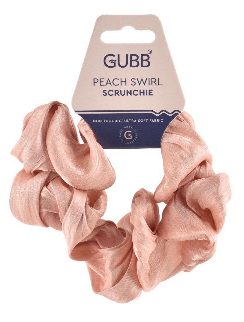 Gubb Peach Swirl Scrunchie