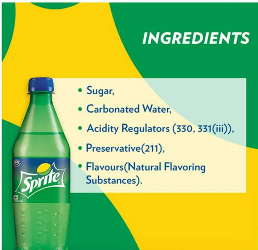 Sprite Lemon and Lime Soft Drink
