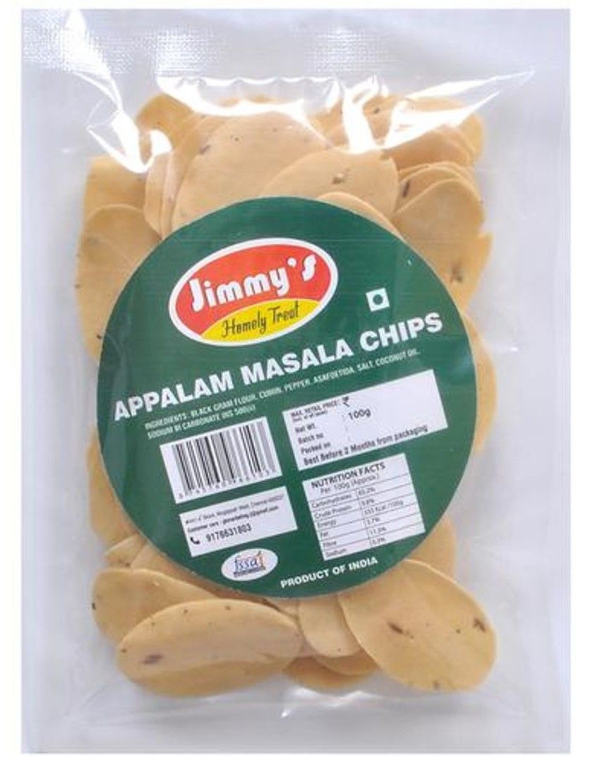 Jimmy's Appalam Masala Chips