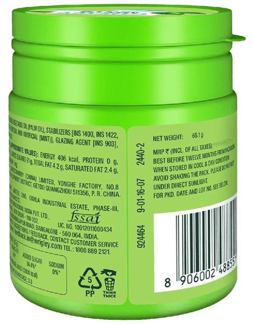 Doublemint Peppermint Chewymints Pot Pack 65 g Combo