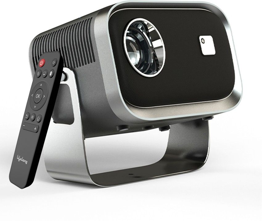 Lifelong Minipix Smart Projector (3500 lm) Portable Android 720p HD Native with 4K, Upto 120-inch Display