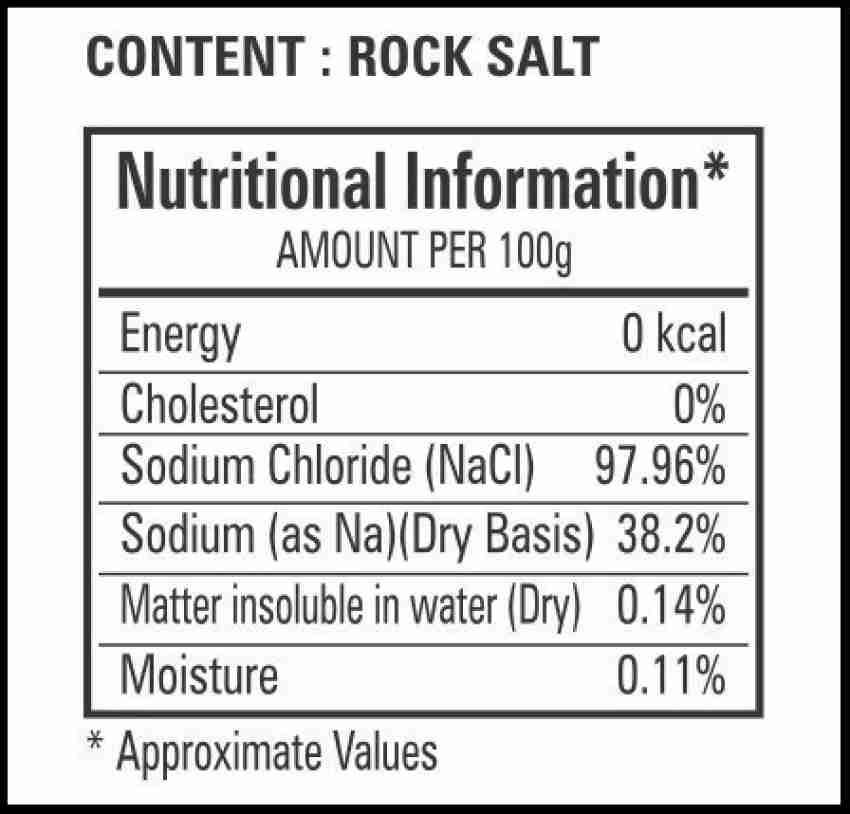 Nutritious Rock Salt Free Flow