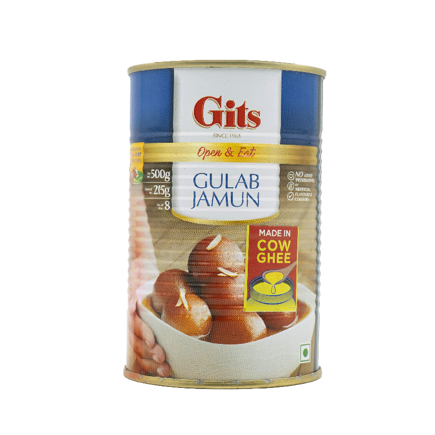 Gits Gulab Jamun Open & Eat Tin