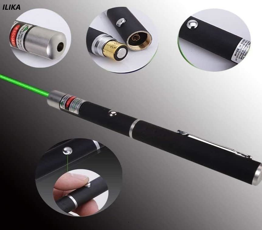 Hashwow Ultra Powerful Green Laser Pointer Pen - 2000M Range , Disco Light Effect