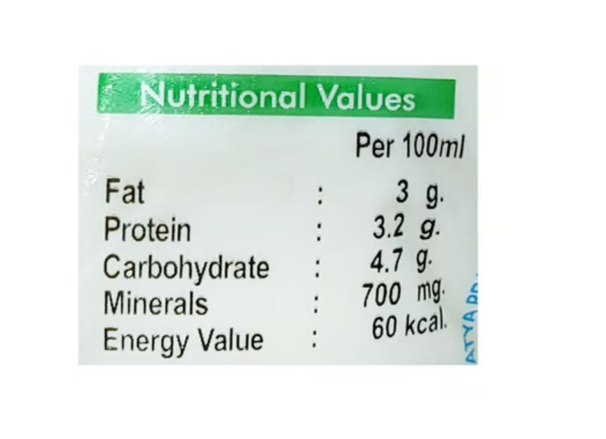 Aavin Nice Toned Fresh Milk (Pouch)