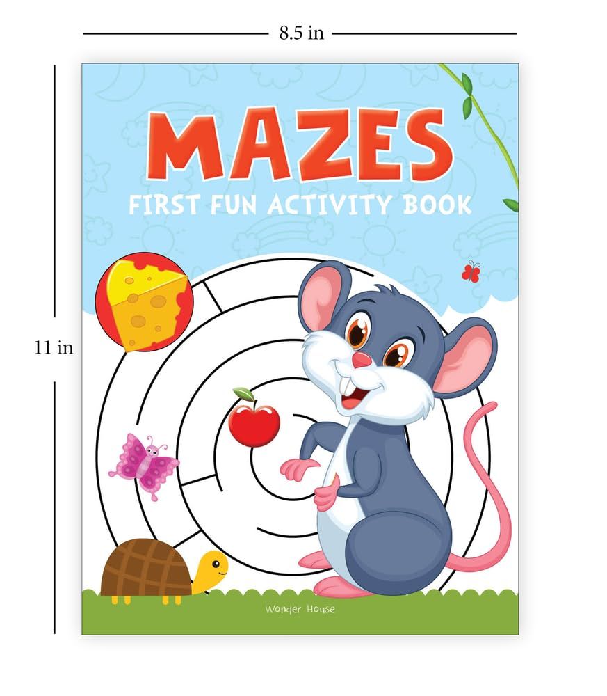 Mazes - First Fun Activity Books for Kids