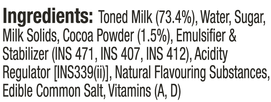 Epigamia Milkshake - Chocolate Tetrapack 180 ml Combo