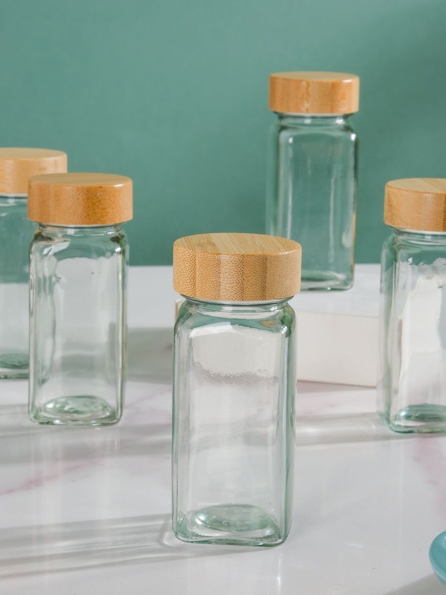Nestasia Seasoning Jars With Lid Set Of 6 100ml
