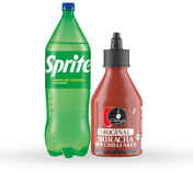 Buy Sprite Lemon And Lime Soft Drink (2L) & Ching'S Secret Original ...