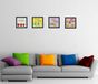 Buy Indianara Set of 4 Framed Quirky Friends Quotes Framed Wall Hanging ...