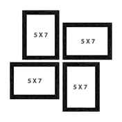 Buy Indianara Set of 4 Hanging Photo Frame with Plexiglass - Four slots ...