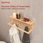 Buy Lifelong Towel Rack & Shelf for Bathroom | Durable and Stylish ...