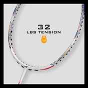 Hundred Flutter Ff Attk Ultra-Thin 6.5Mm Shaft Badminton Racket With ...