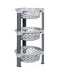 Buy Cosmo Plastoware Decore Multi Purpose Rack 3 | Grey Online - Price ...