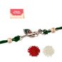 VOYLLA Purple Bohemian Thread Rakhi For Brother – Beaded Traditional Bracelet For Raksha Bandhan