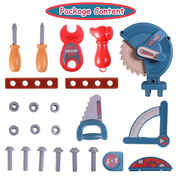 Buy Fablue Portable Tool Kit Set for Kids - Convertible Suitcase Tool ...