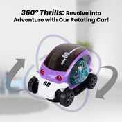 Buy Fablue 360 Degree Rotating Stunt Car Toy for Kids with Lights ...