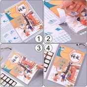 Chrome Book Biding Cover Transparent Paper Sticker Book Cover Film ...