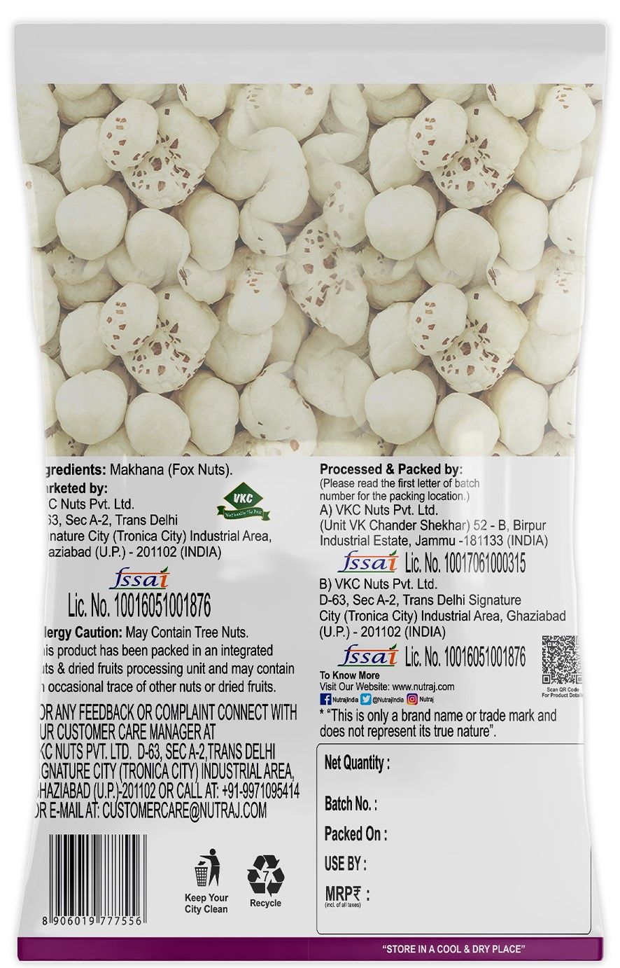Nutraj Makhana/Foxnuts