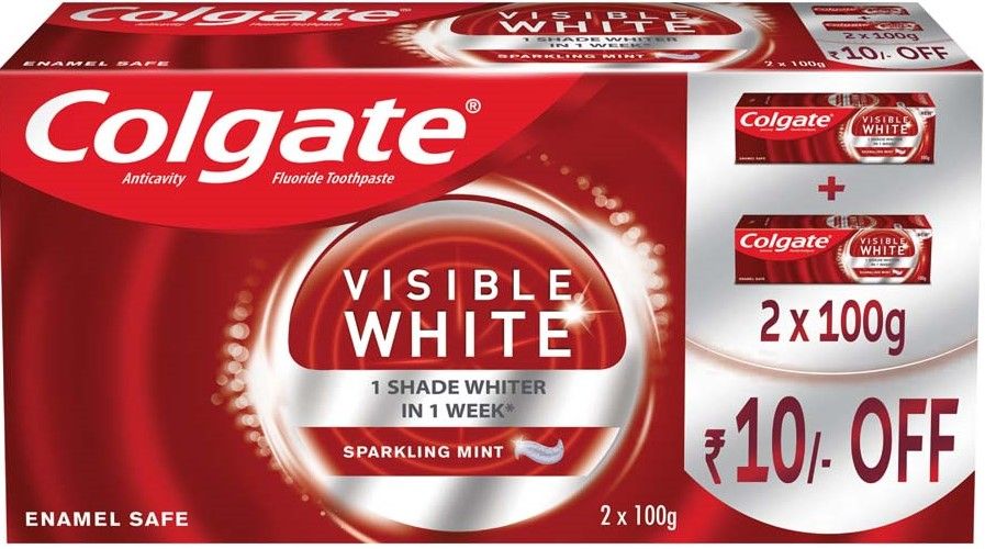 Colgate Visible White Instant Toothpaste 
