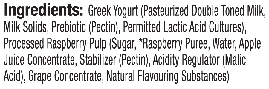 Epigamia Greek Yogurt- Raspberry 85 g Combo