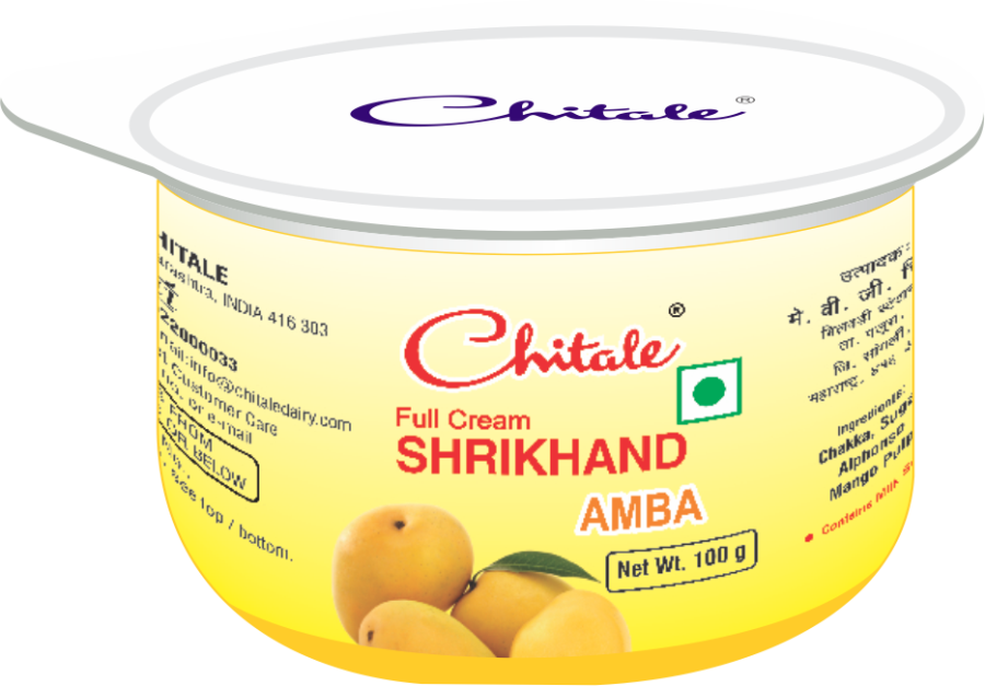 Chitale Full Cream Shrikhand Amba (Mango)