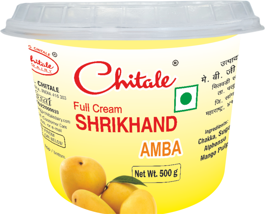 Chitale Full Cream Shrikhand Amba (Mango)