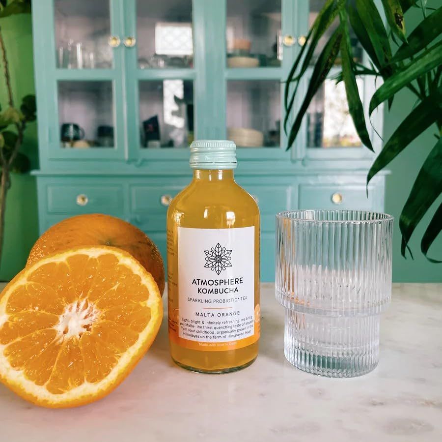 ATMOSPHERE STUDIO Malta Orange Kombucha