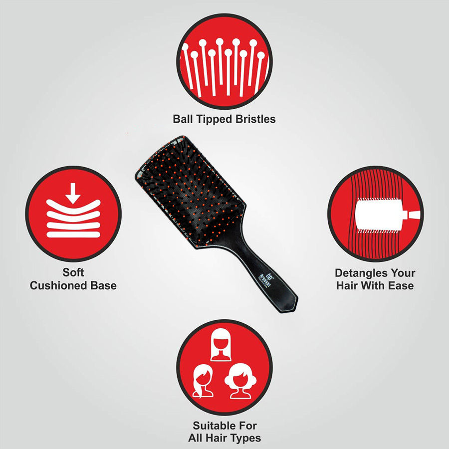 Bronson Professional Paddle Brush Color May Vary