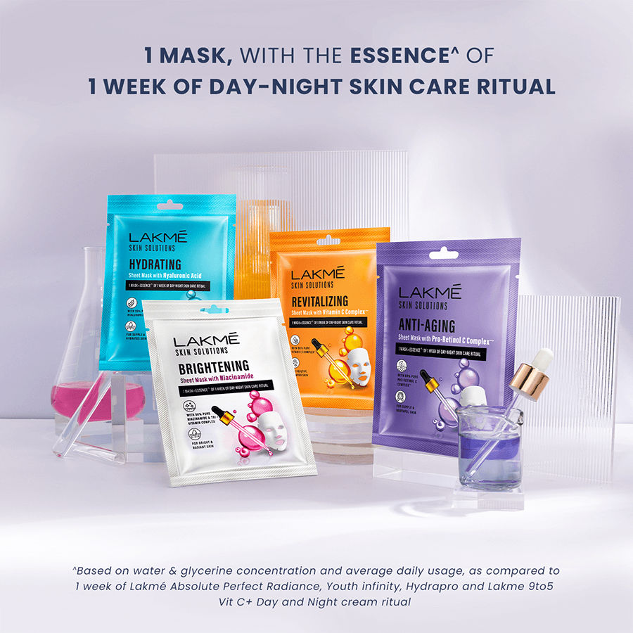 Lakme Skin Solutions Sheet Mask Revitalizing With Vitamin C
