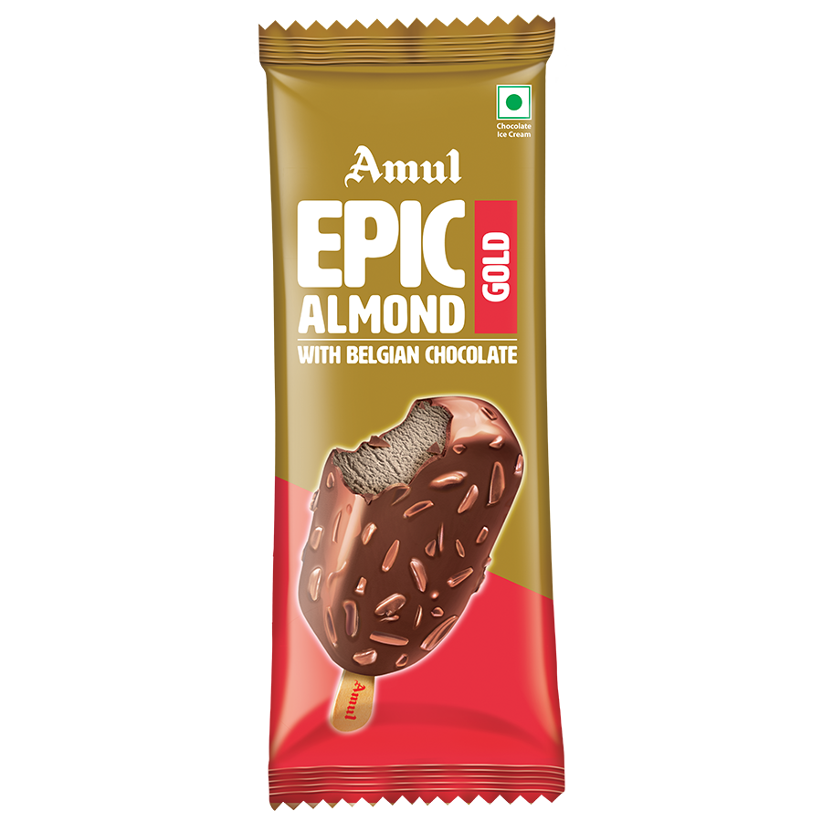 Amul Gold Epic Almond Ice Cream Stick 80 ml Combo
