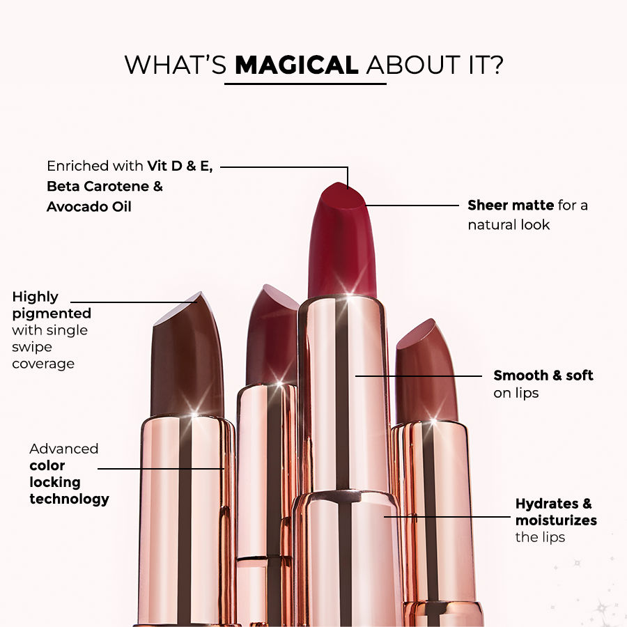 Colorbar Powerkiss Matte Lipstick - After Party