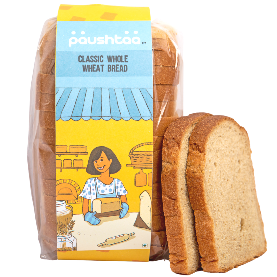 Paushtaa Classic Whole Wheat Bread