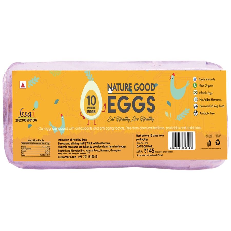 Nature Good White Eggs