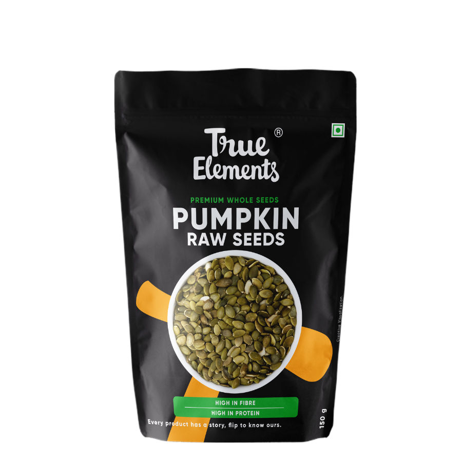 True Elements Chia Seeds Raw - True Elements Pumpkin Raw Seeds Combo