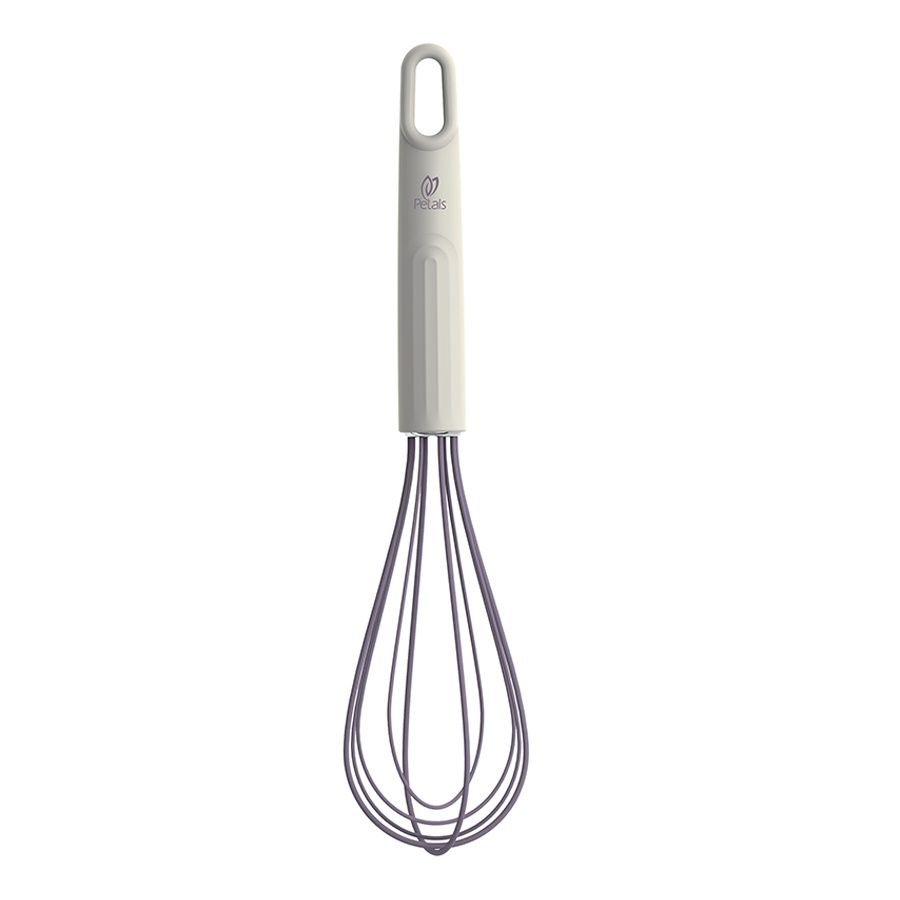 Petals Silicone Egg Whisk/beater/cake Batter Whisker 21 Cm