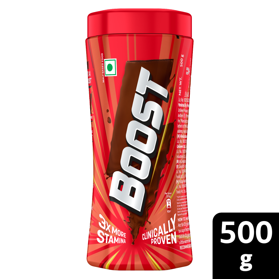 Boost Chocolate Malt Based Food Drink Mix | For 5+ years Kids
