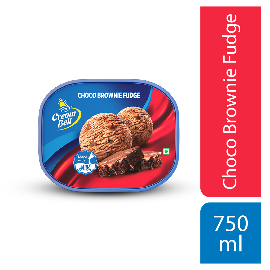 Cream Bell Choco Brownie Ice Cream Tub
