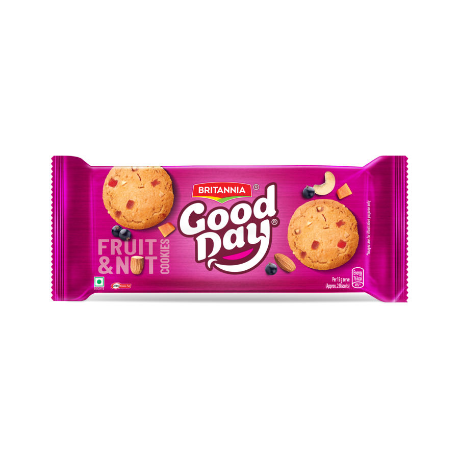 Britannia Good Day Fruit & Nut Cookies