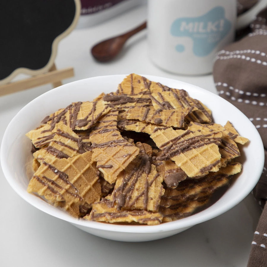 Nova Nova Waffle Chips- Classic Chocolate Drizzle