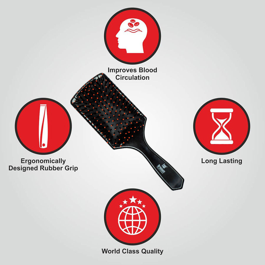 Bronson Professional Paddle Brush Color May Vary