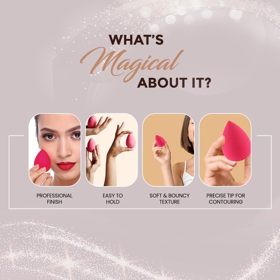 Colorbar Blend-Itude Beauty Blender - Pink