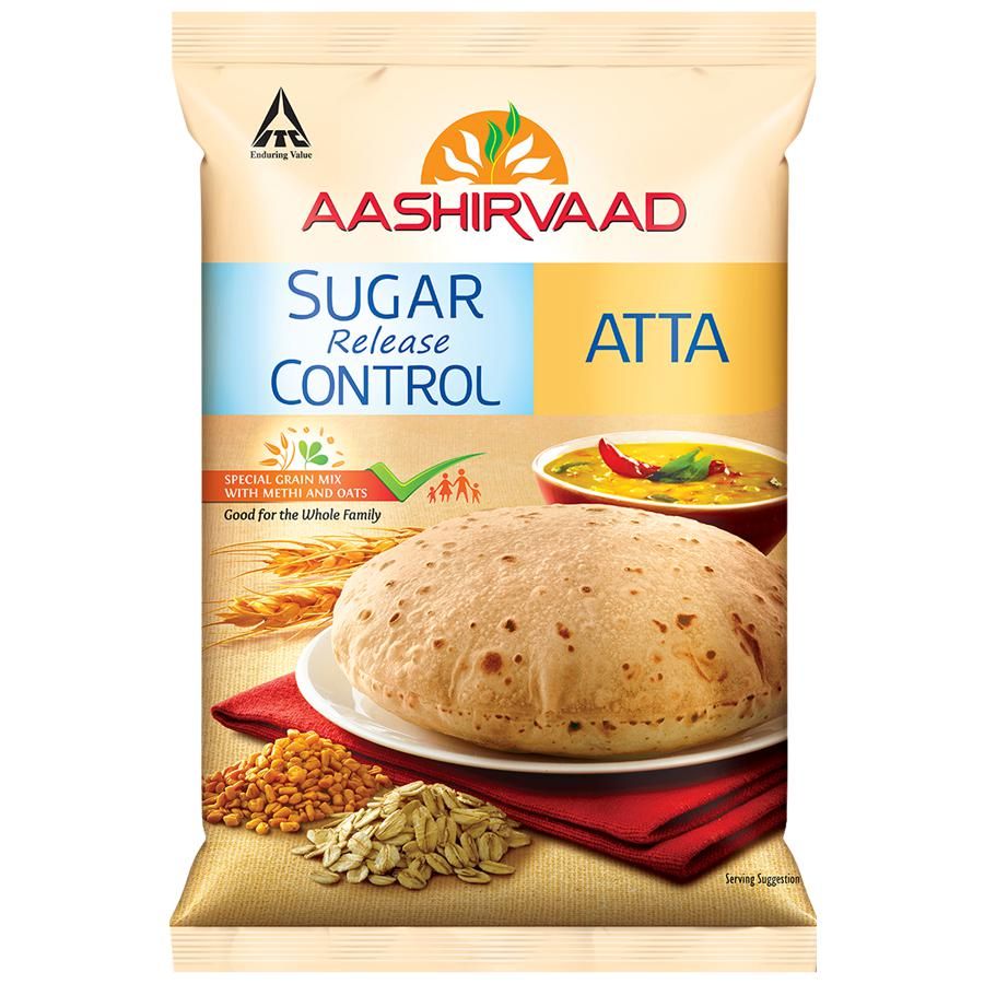 Aashirvaad Sugar Release Control Atta | Low in GI, Great in Taste