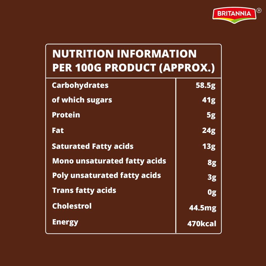 Britannia Fudge It Chocolate Brownie (With Egg) 120 g Combo