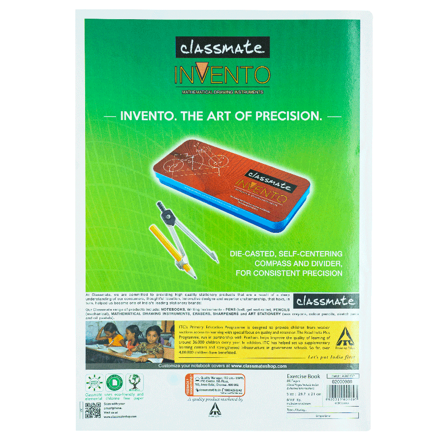 Classmate Longbook Single Line I Assorted 297X210 7