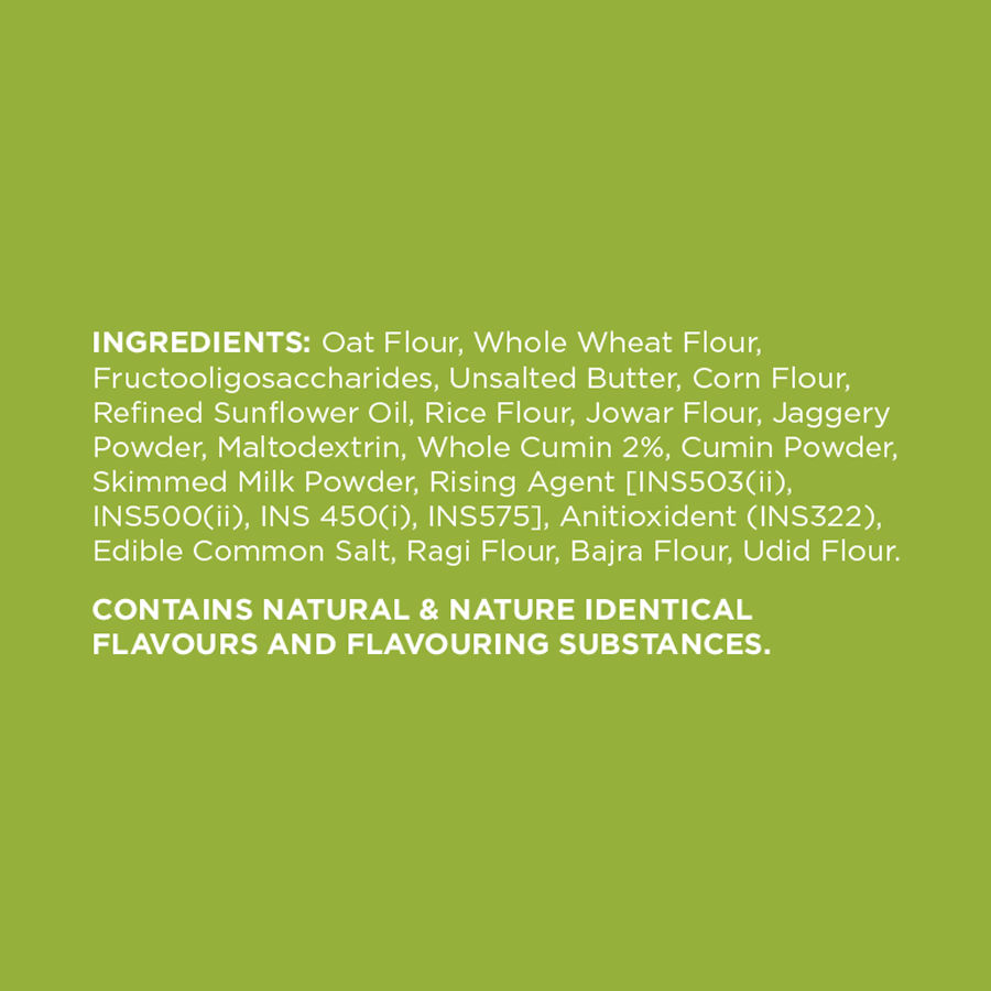Open Secret Zero Maida Jeera Millet Biscuit | Healthy Snacks with Zero Refined Sugar & No Palm Oil 40 g Combo