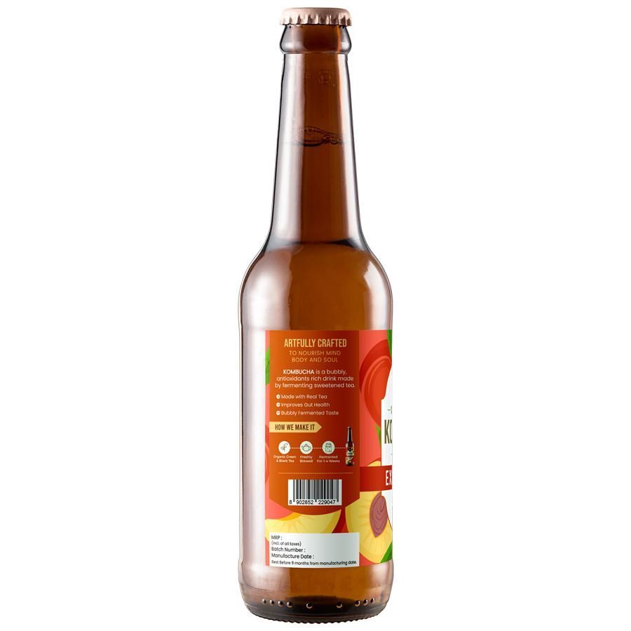 Toyo Kombucha Exotic Peach Kombucha 330 ml Combo