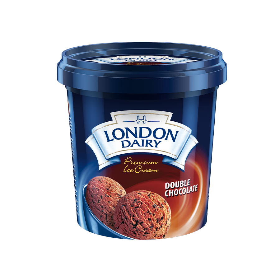 London Dairy Double Chocolate Ice Cream cup 125 ml Combo
