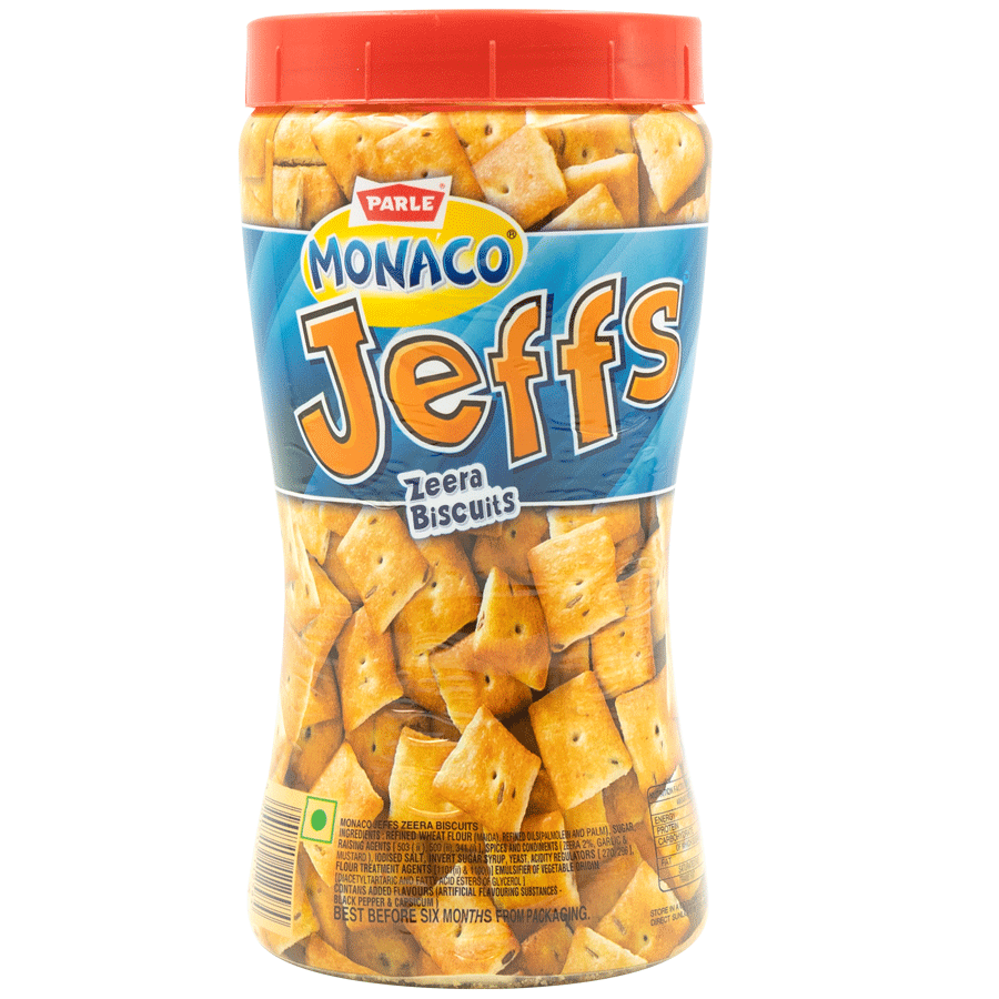 Parle Monaco Jeffs Zeera Biscuit