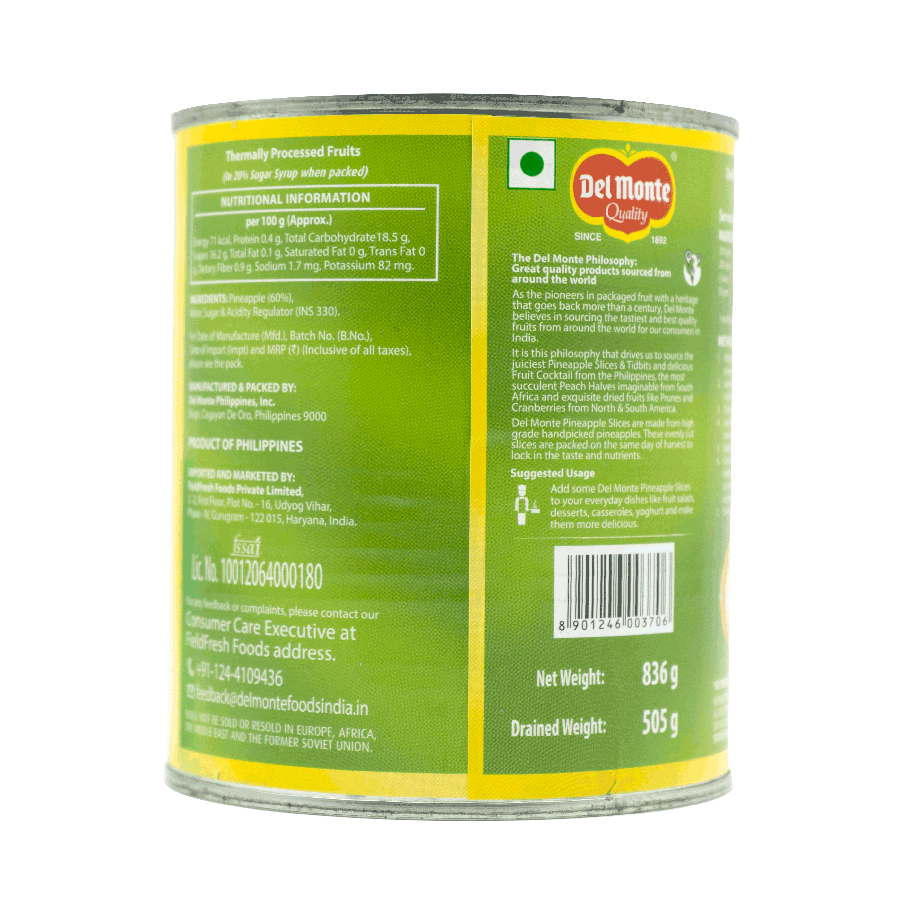 Del Monte Pineapple - Slices